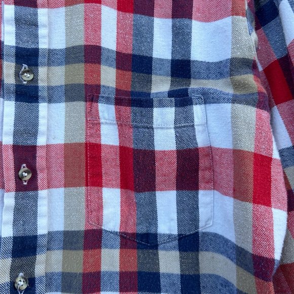Winterweights by‎ Van Heusen Men's Plaid Button Down Size Medium - Picture 2 of 5